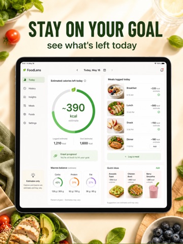 FoodLens - Ingredient Scanner iPad screenshot