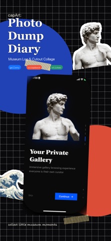 CapArt: Photo Dump Diary Maker iPhone screenshot