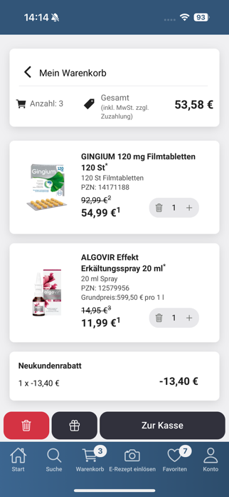 meine-e-Apotheke Screenshot 5 of 7