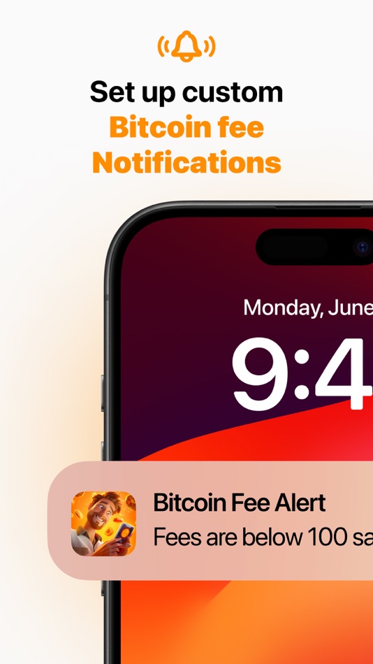 #4. Bitcoin Fees Alert (iOS) 由: FixingHiring LLC