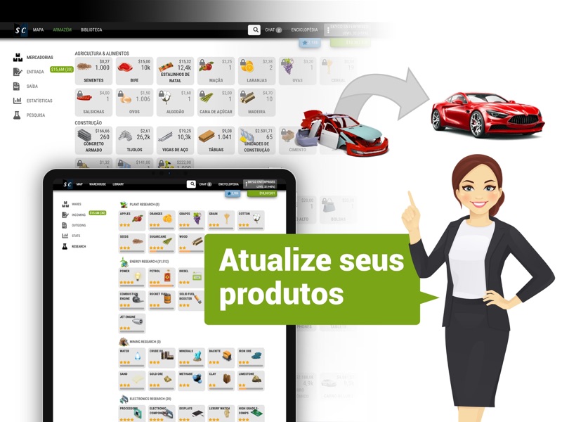 Sim Companies: MMO Tycoon screenshot 10