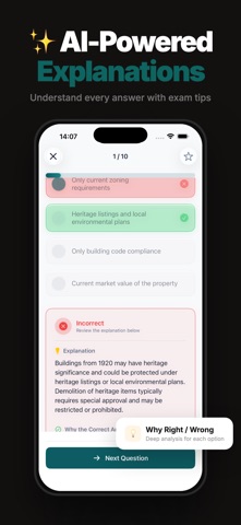 AgentPass-RealEstate Exam Prep iPhone screenshot