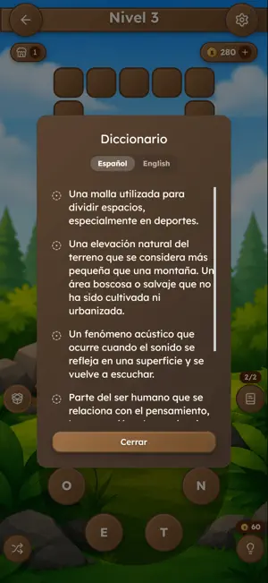 Forest Word Puzzle screenshot 2