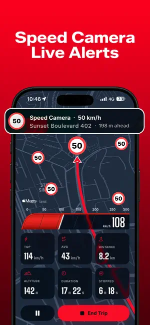 RevMax - Speed Tracker iPhone screenshot 2