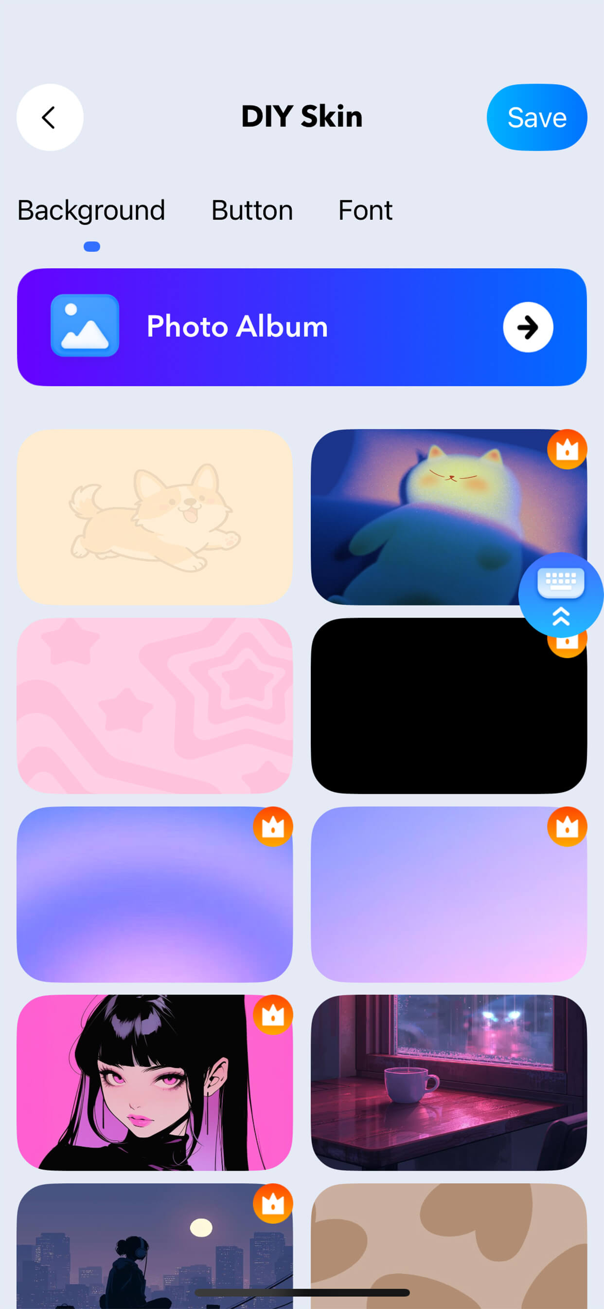 Cool Keyboard - Themes, Fonts screenshot 3