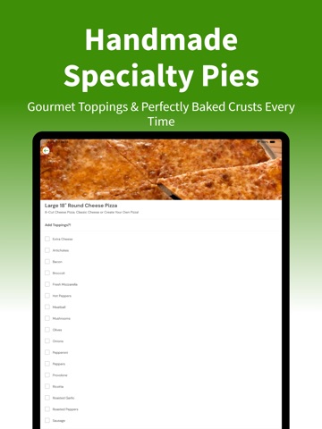 Bella Lucia Pizzeria iPad screenshot