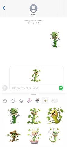 扭曲藤蔓贴纸 screenshot
