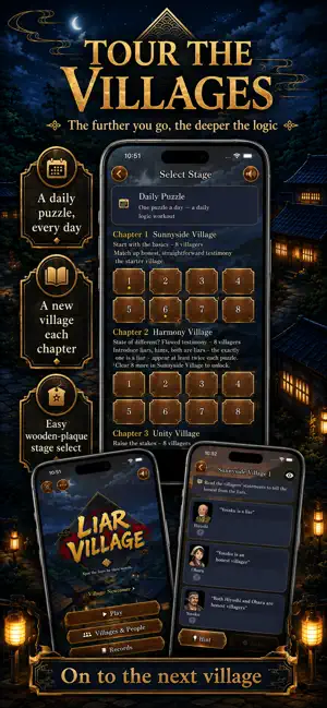 Logic Puzzles: Spot the Liar screenshot 2