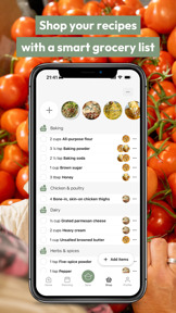 RecipeMind, Recipe & Meal plan screenshot