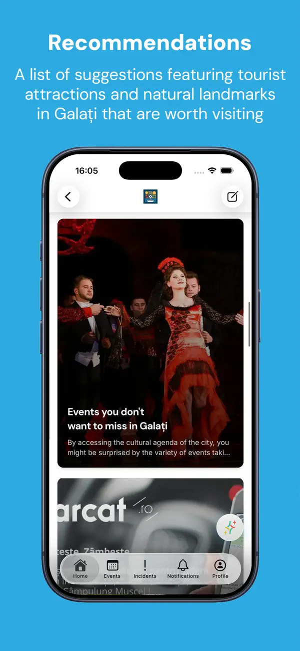 Screenshot #3 pour Galați City App