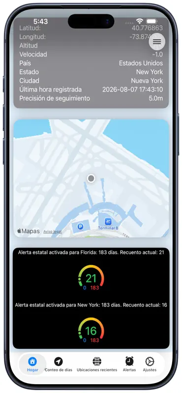 Domicile365 Residency Tracker screenshot 7 of 10