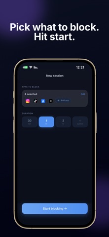 Crux: Screen time control Screenshot 2 of 6