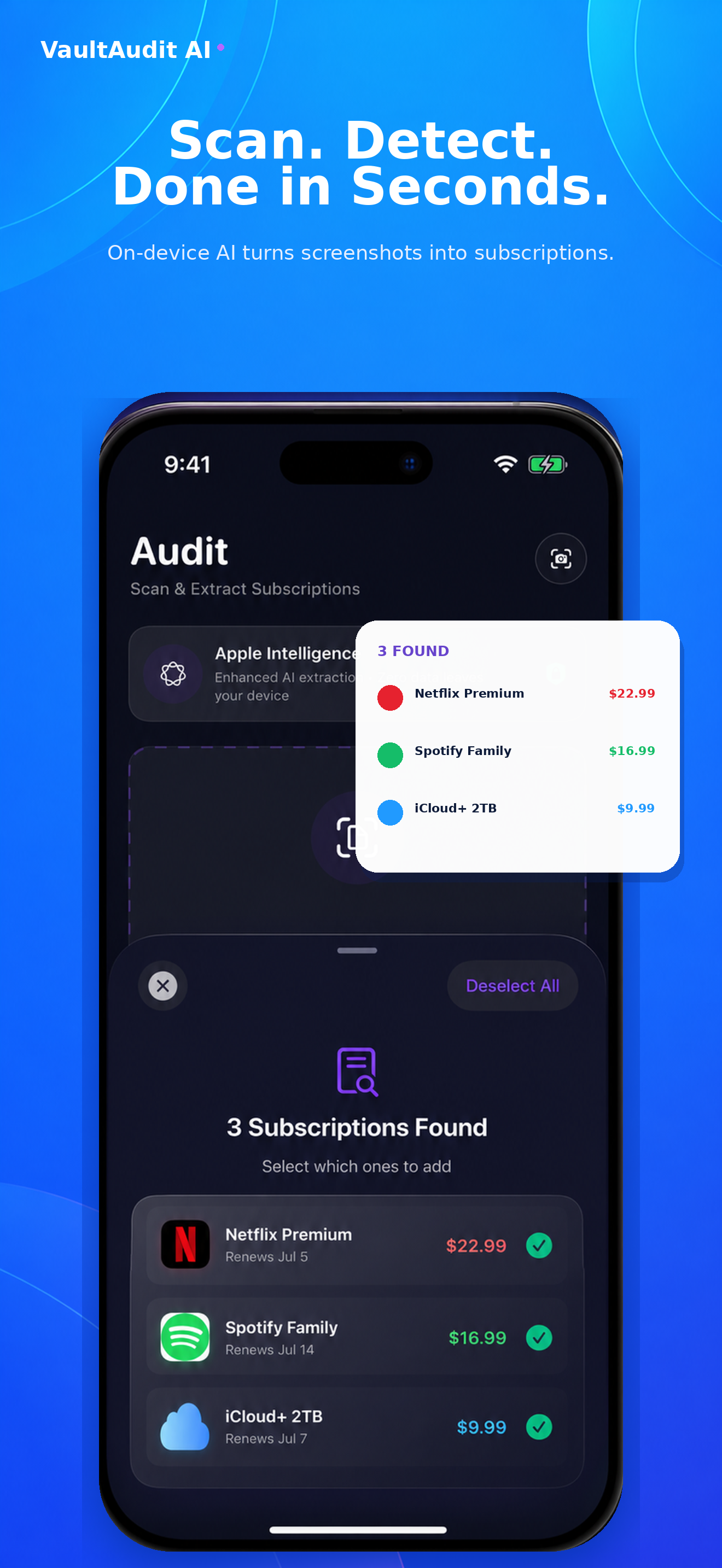 VaultAudit: AI Budget Manager screenshot 3