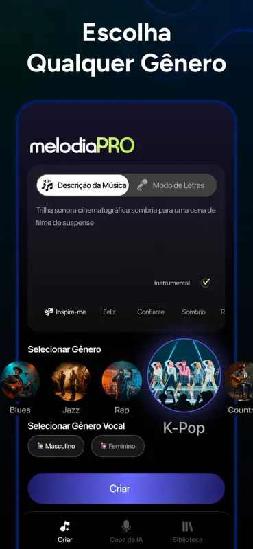 Melodia - Música com IA screenshot 3 of 7