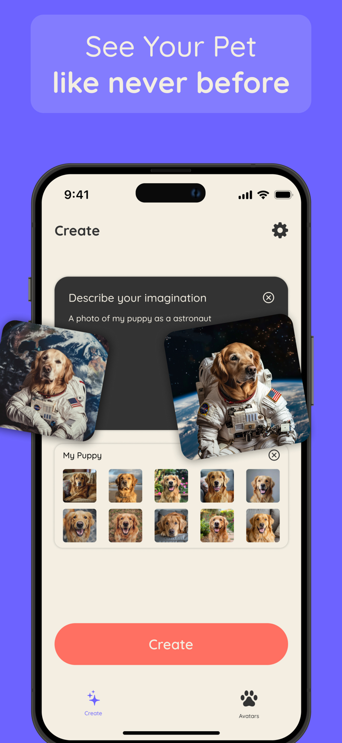 AI Pet Avatar Imagine Your Dog