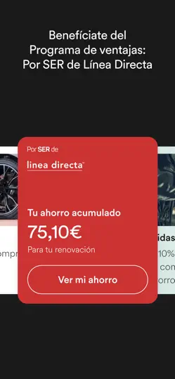 Captura de pantalla de Penélope Seguros en iPhone 4