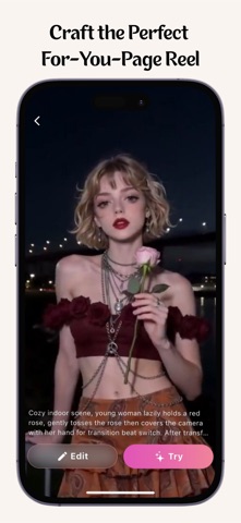 Aethia AI Photo & Video Editor iPhone screenshot