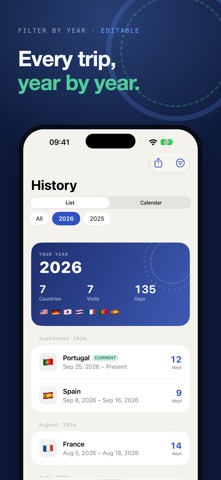 Stamp Days: Country Tracker screenshot 4