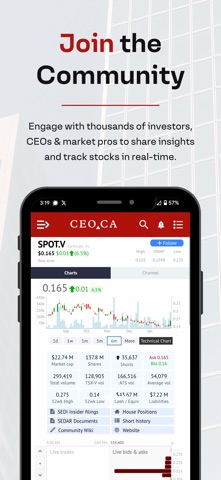 CEO.CA app screenshot 1