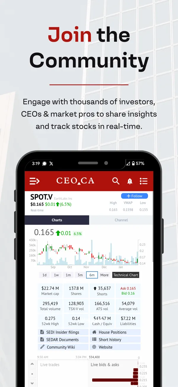 Screenshot #1 pour CEO.CA
