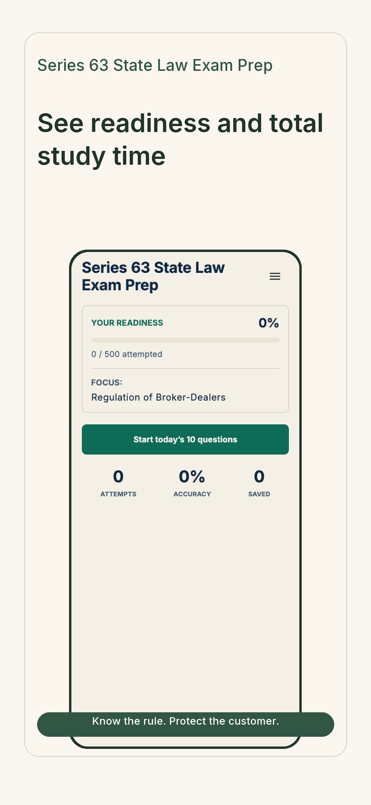 Screenshot 2 of Series 63 State Law Exam Prep