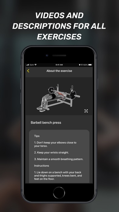 Gym & Home Workout Plan: Tonus Screenshot