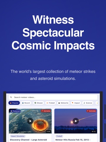 Meteor Encyclopedia ipad screenshot 2