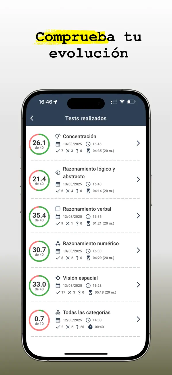 Screenshot #3 pour SacaPlaza Psicotécnicos