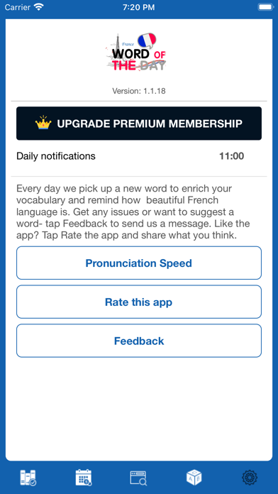 French - Word of the Day Screenshot