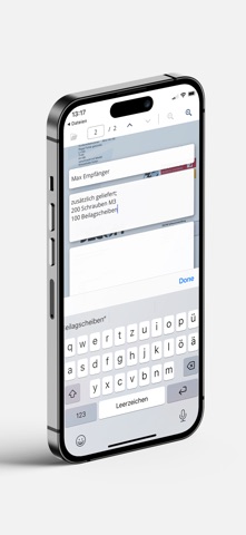 Mobile Datenbearbeitung Screenshot 3 of 7
