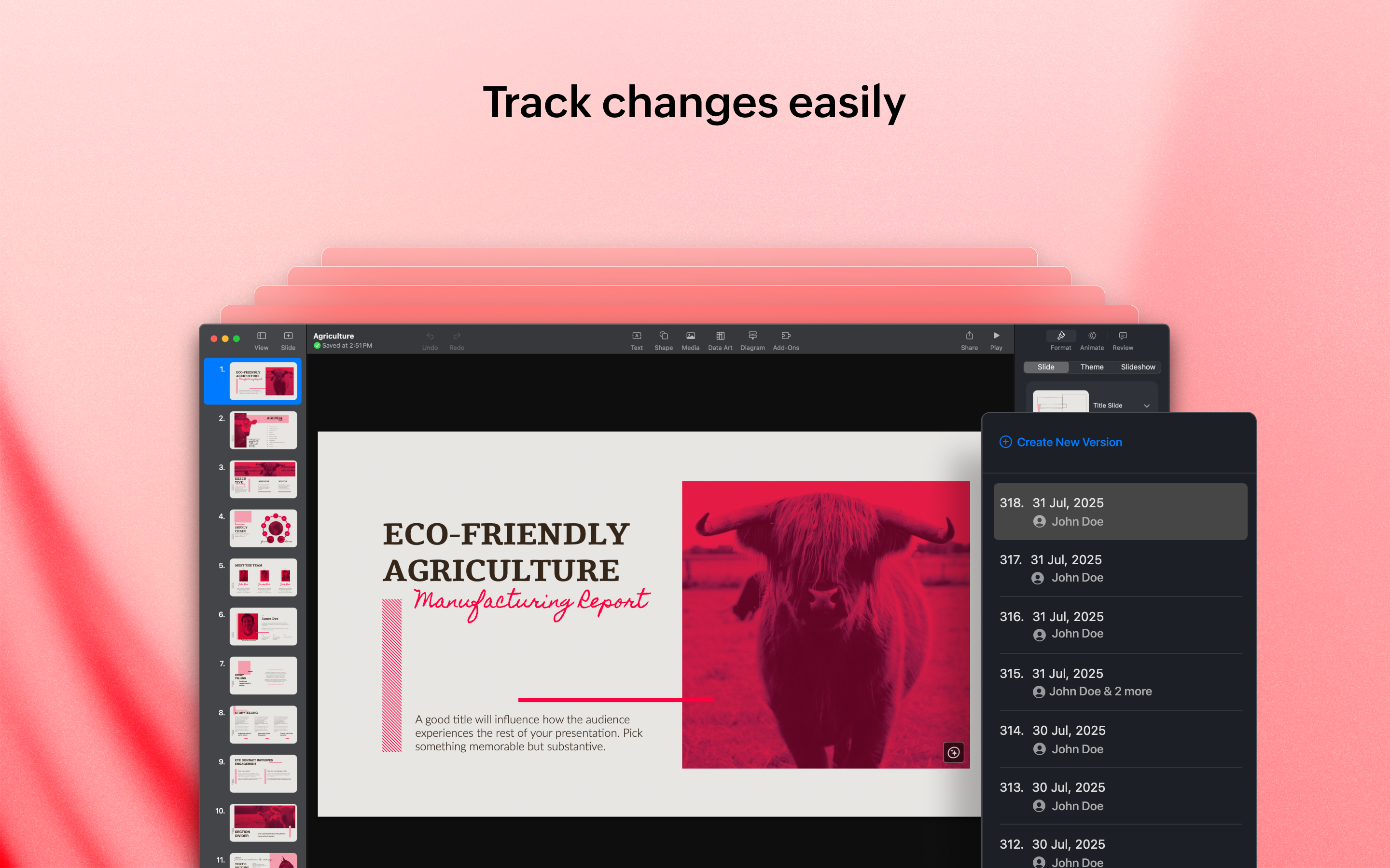 Zoho Show: Presentation Maker