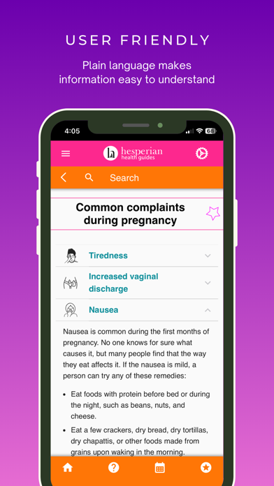 Safe Pregnancy and Birth Screenshot