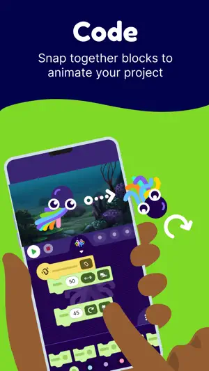 OctoStudio: Coding for Kids screenshot 2