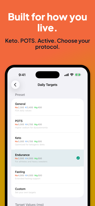 SaltStack: Electrolyte Tracker Screenshot 3 of 7