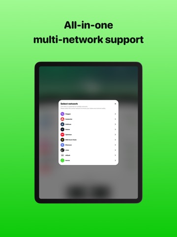 Wigwam: Crypto Web3 Wallet iPad screenshot