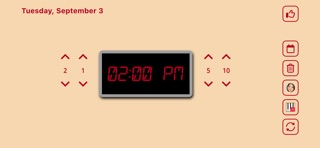 Maziance Dementia Clock screenshot
