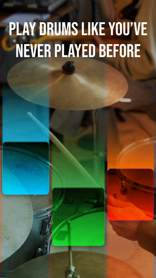 #3. Drum Tiles: drumming game (iOS) Podle: KOLB SISTEMAS - EIRELI