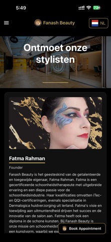 Fanash Beauty screenshot