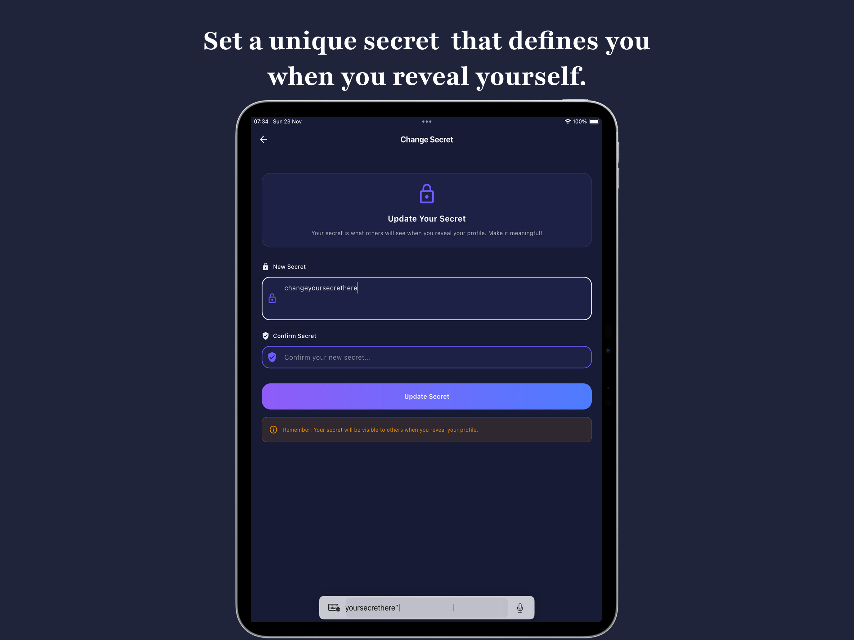 Secret City: Secret Match