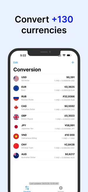 Currency Converter - All World screenshot 1