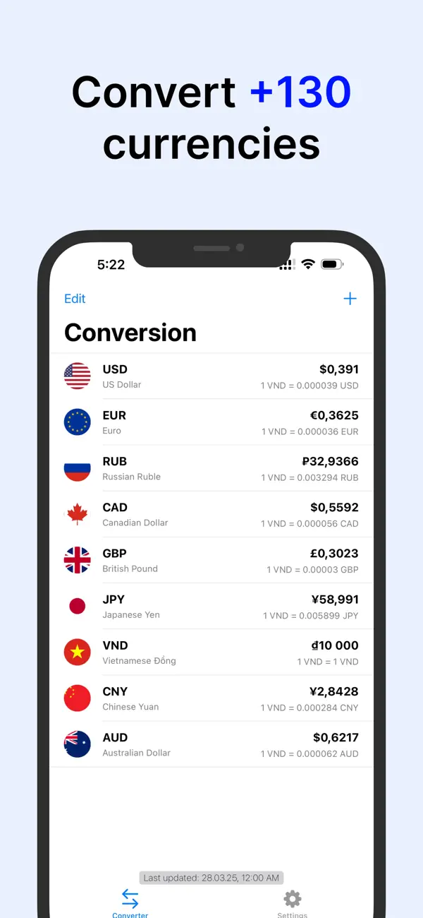 Screenshot #1 pour Currency Converter - All World