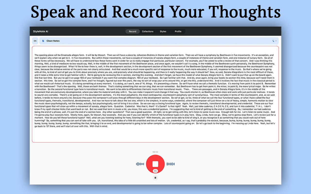 StyleNote AI: Voice to Notes screenshot 17
