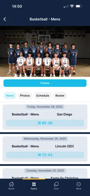 Rancho Christian Athletics screenshot 3