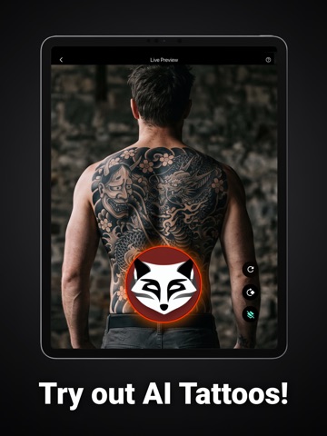 AI Tattoos - Tattoo Maker & AR iPad screenshot