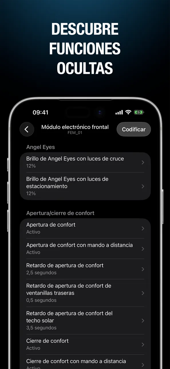 BimmerCode for BMW and MINI Hack screenshot 3 - iOS game interface