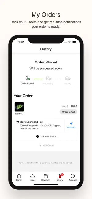 Shiro Sushi And Roll screenshot 3