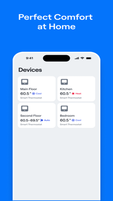 Screenshot #3 pour Carrier® Côr™ Thermostat