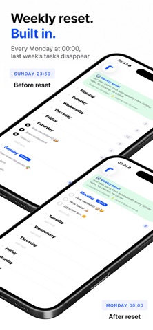 ReWeekly – Plan Your Week Screenshot 3 of 4