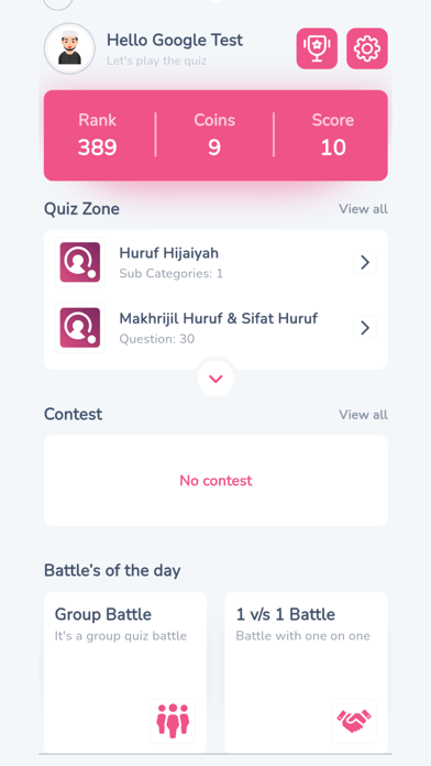 Screenshot #2 pour JomTajwid Quiz