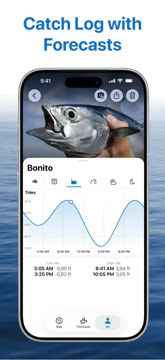Fishing Points: Map & Forecast: Screenshot 7 von 9